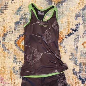 Coeur tri set Medium Top, Medium bottoms